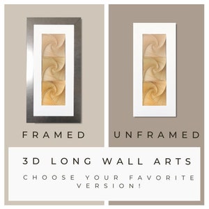 3D paper art frames featuring layered paper sculptures, perfect for wall art. Ideal as paper gifts for a first anniversary or a housewarming present, adding a unique touch to a new home.