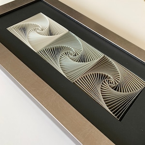 Sacred Geometry 3D Wall Art, Wall decor lotus mandala Spiral art sacred geometry for meditation, mandala inspiration wall art Wall Hanging