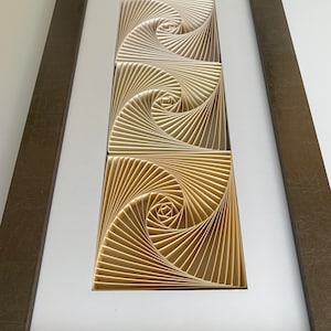 Sacred Geometry Wall Art, Abstract wall art,Spiral home office decor mathematics gift,Mathematics teacher appreciation gift, Graduation gift