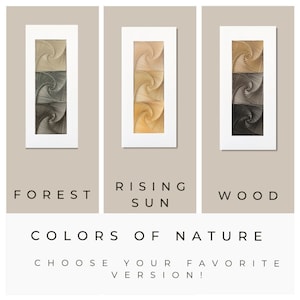 3D paper art frames featuring layered paper sculptures, perfect for wall art. Ideal as paper gifts for a first anniversary or a housewarming present, adding a unique touch to a new home.