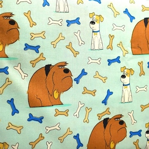 Secret Life of Pets Quilting Cotton Fabric by the yard