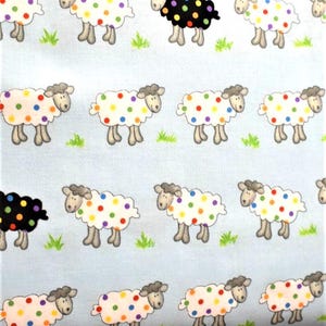 Sheep Quilting Cotton Fabric by the yard