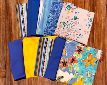 Tropisches Fat Quarters Bündel | 10 Stück