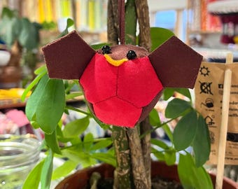 Padrão de costura digital para decoração de Natal em patchwork com pedaços de papel inglês Robin - DOWNLOAD INSTANTÂNEO