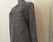 J Crew Cotton Rag Knit Crew Neck Sweater Winter Weight Cozy