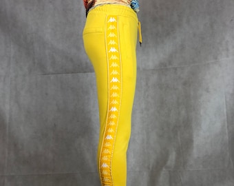 Kappa tracksuit womens yellow hot sale