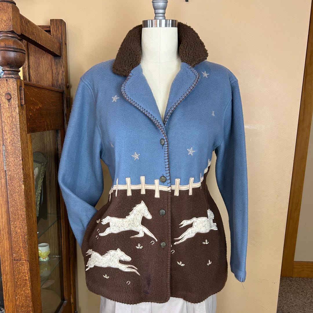 Women's Retro Horse Print Print Casual Jacket main image 1