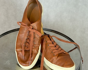 Frye mindy low top leather sneaker online