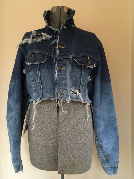 lee oversized denim jacket