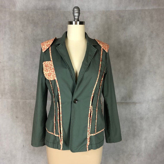 Upcycled Inside Out Reconstructed Unisex Blazer - 