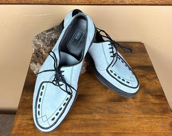 9.5 D 1950s Black Blucher Shoes by Hanover 2778 - Etsy