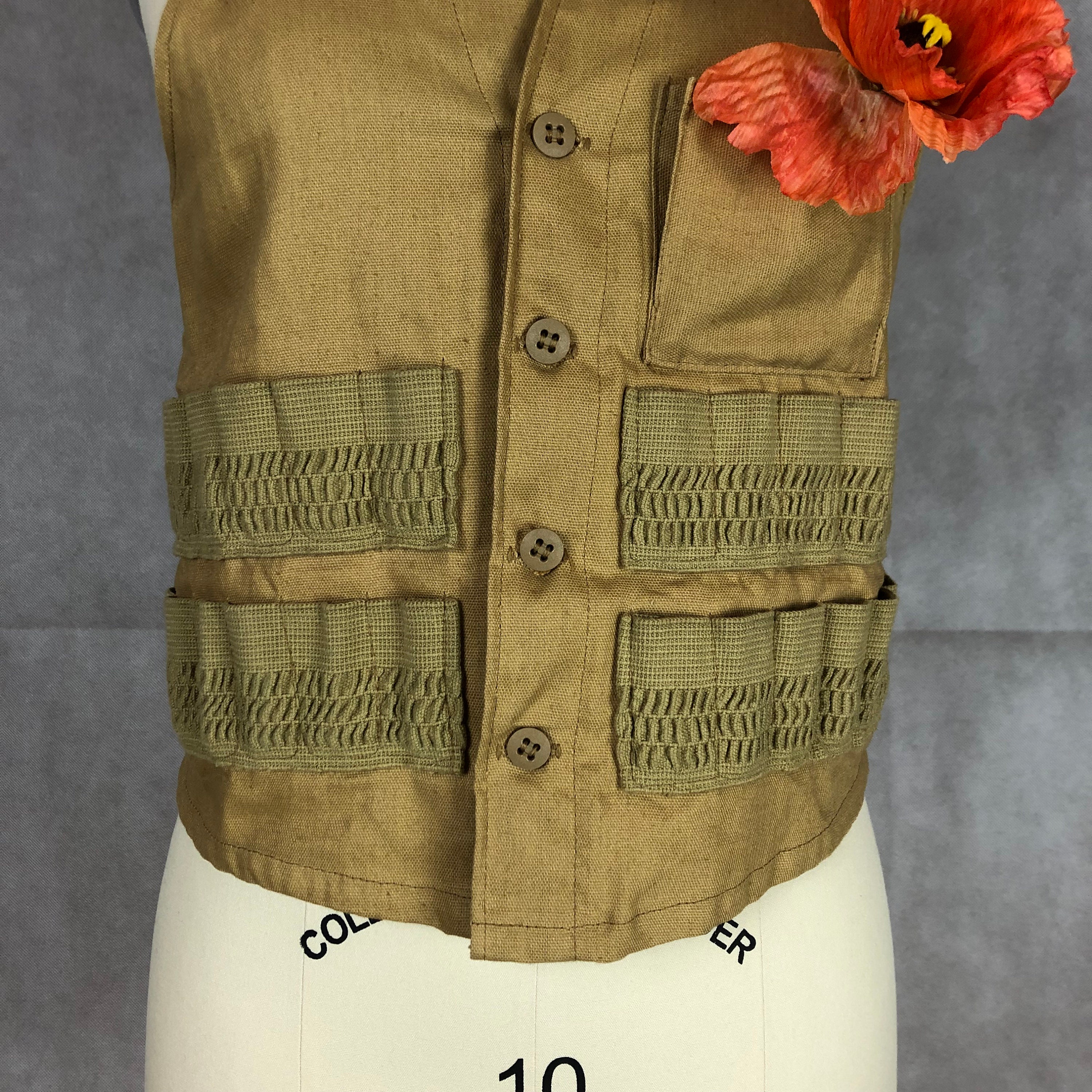 Veste Vintage Bleue Et Blanche À Motifs Années 90 - Taille L/XL Homme