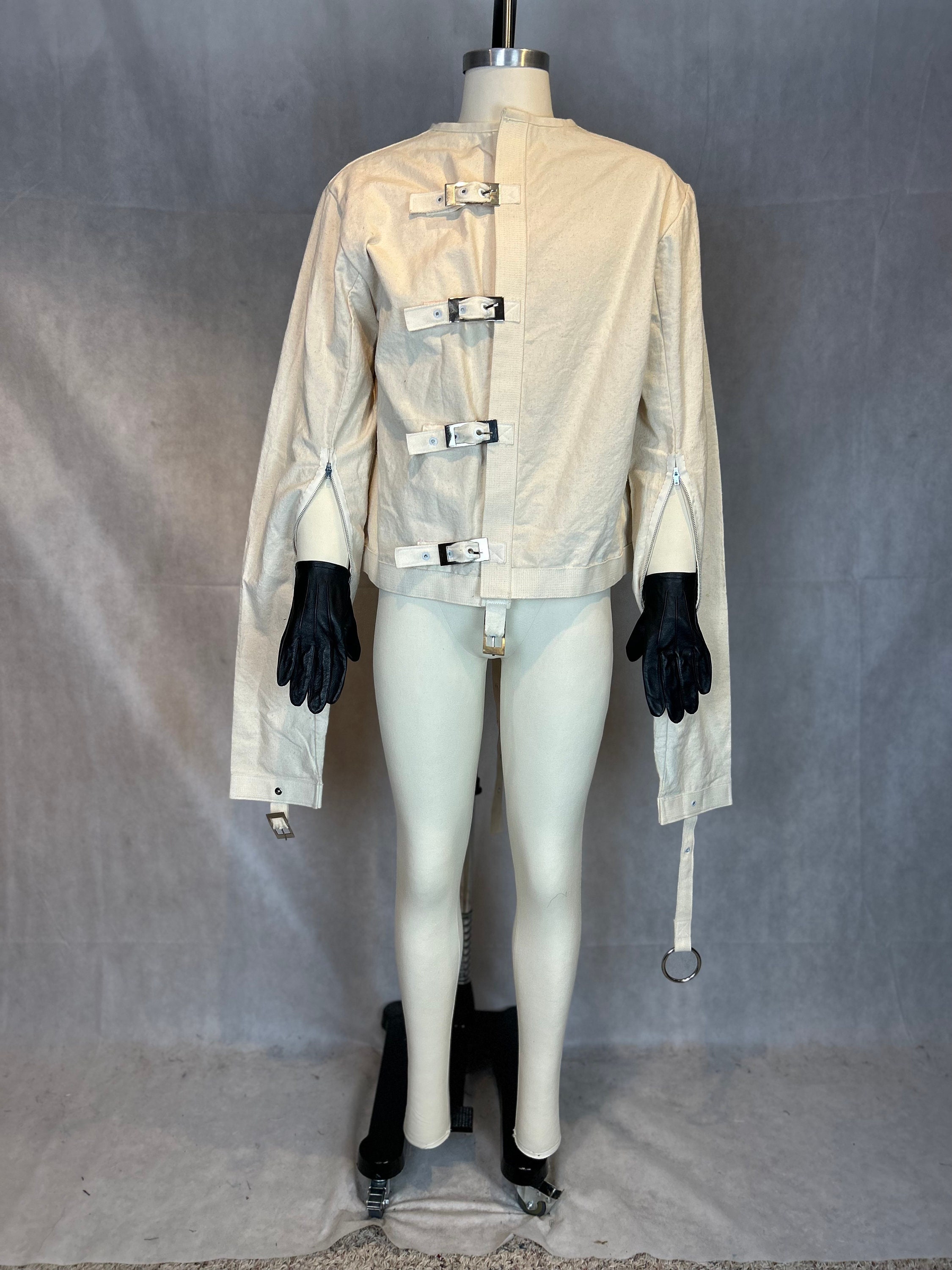 Mental Straight Jacket Asylum Clinical- Medical Grade Straitjacket