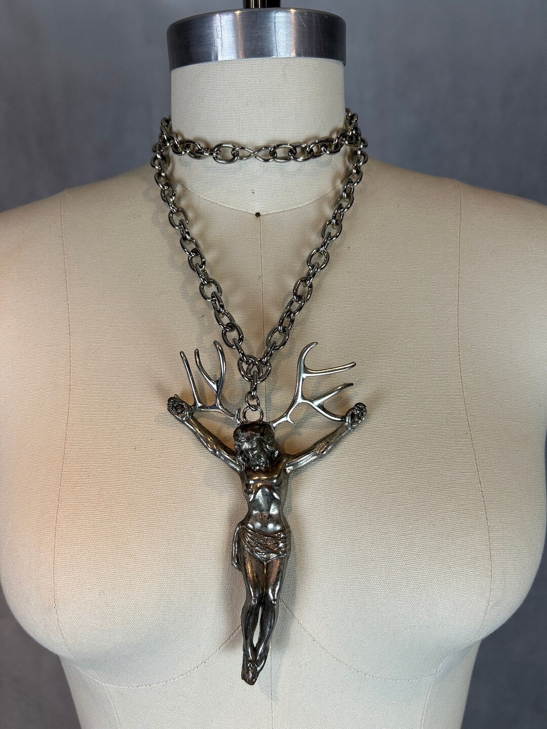 Super Sized Silver Shaman Savior jesus for All of Your Etsy