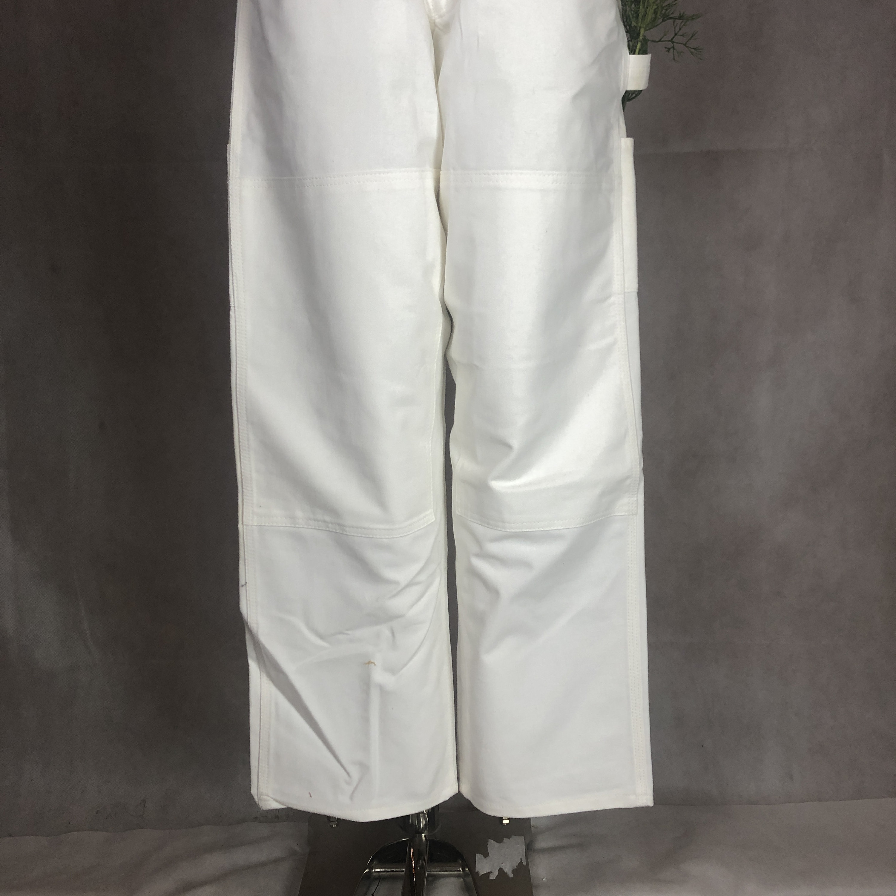パンツ 70s 80s BIGBEN White Painter Pants Vintage Oshkosh B'Gosh Painter Pants 34x28 Mens Sanforized