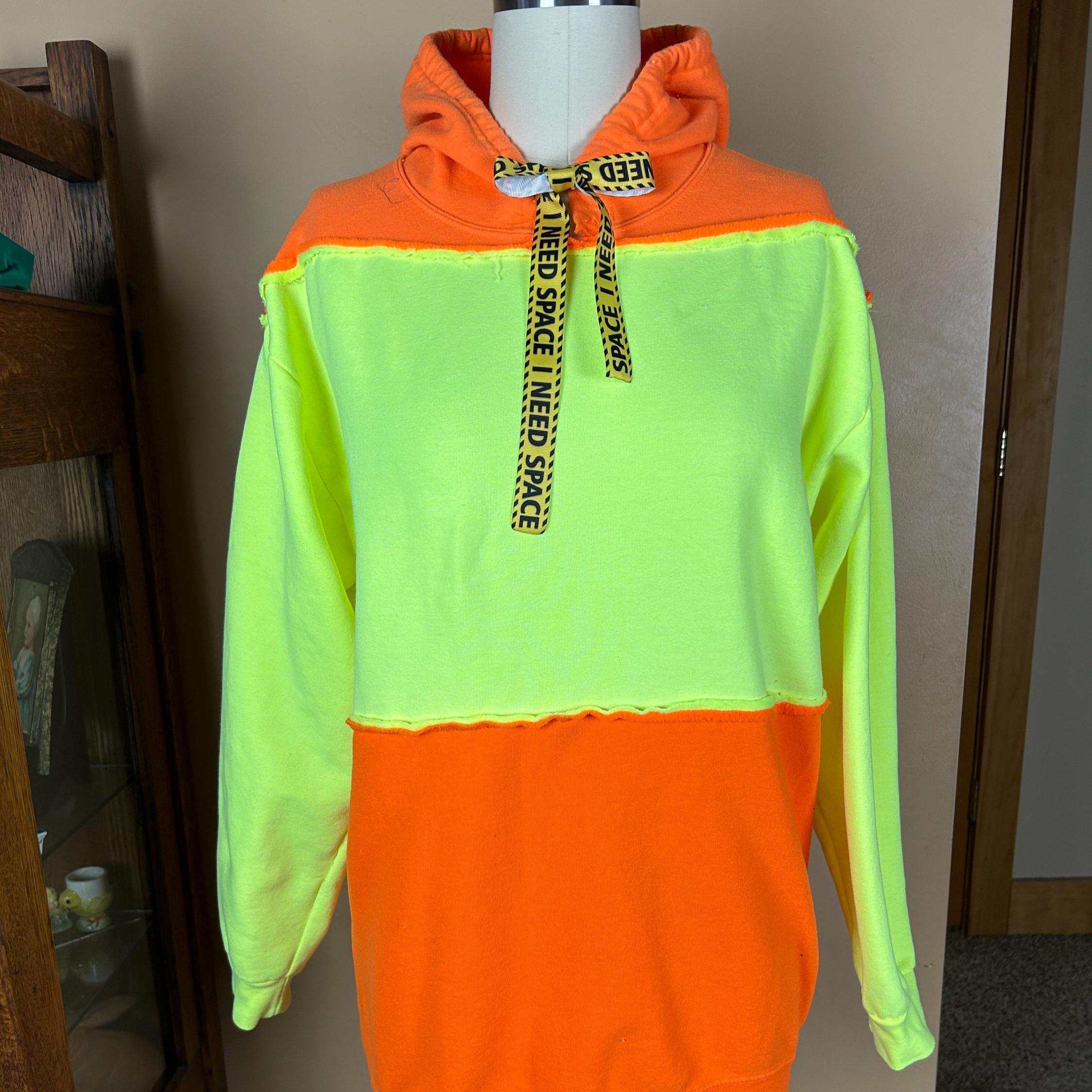 Neon orange hoodie Österreich