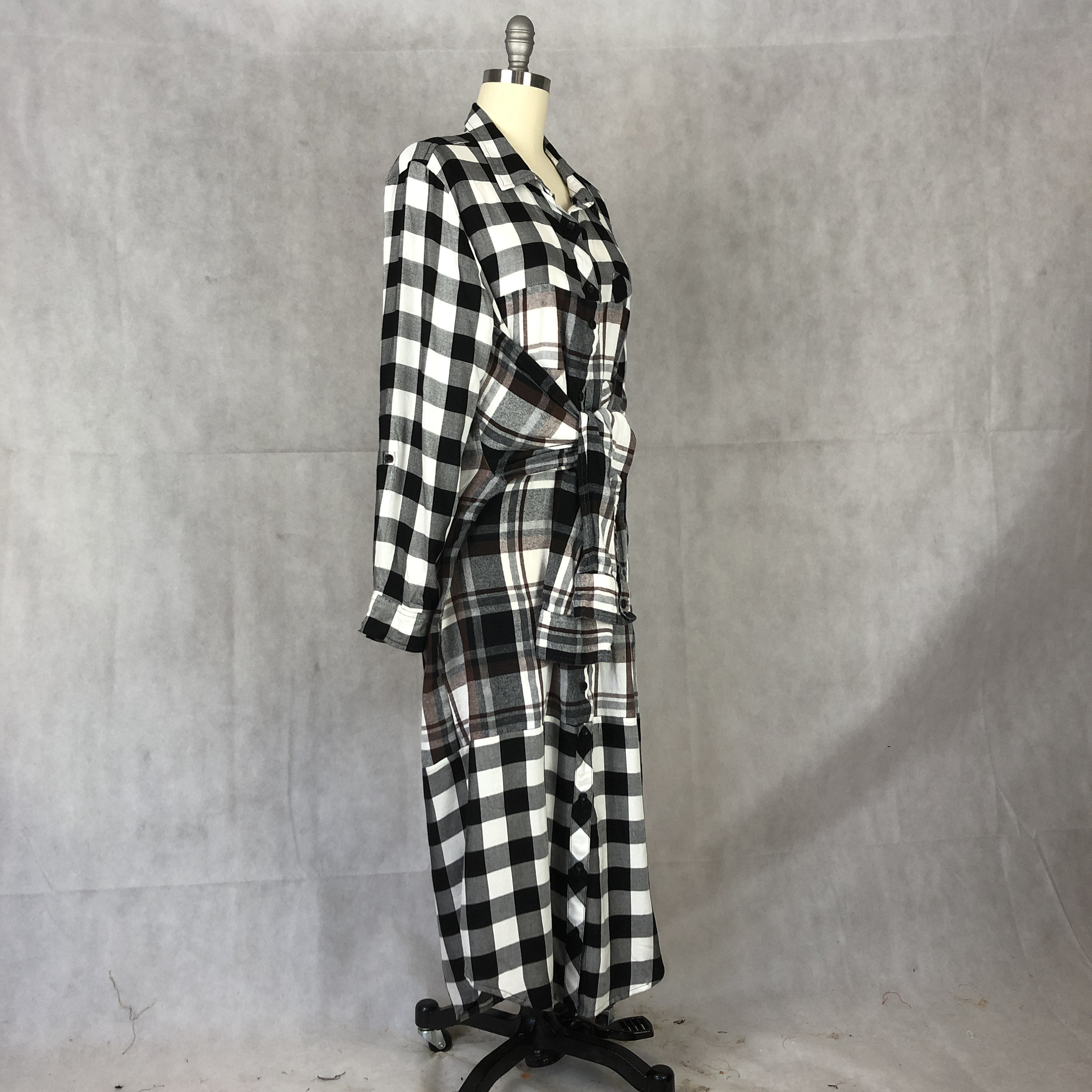 buffalo plaid dress womens