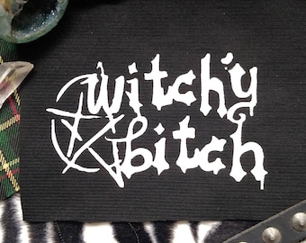 Patch • witchy bitch