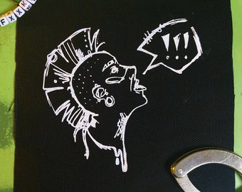 Aufnäher • punk portrait