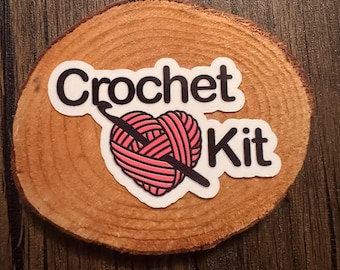 Crochet Kit Sticker (ONLY)