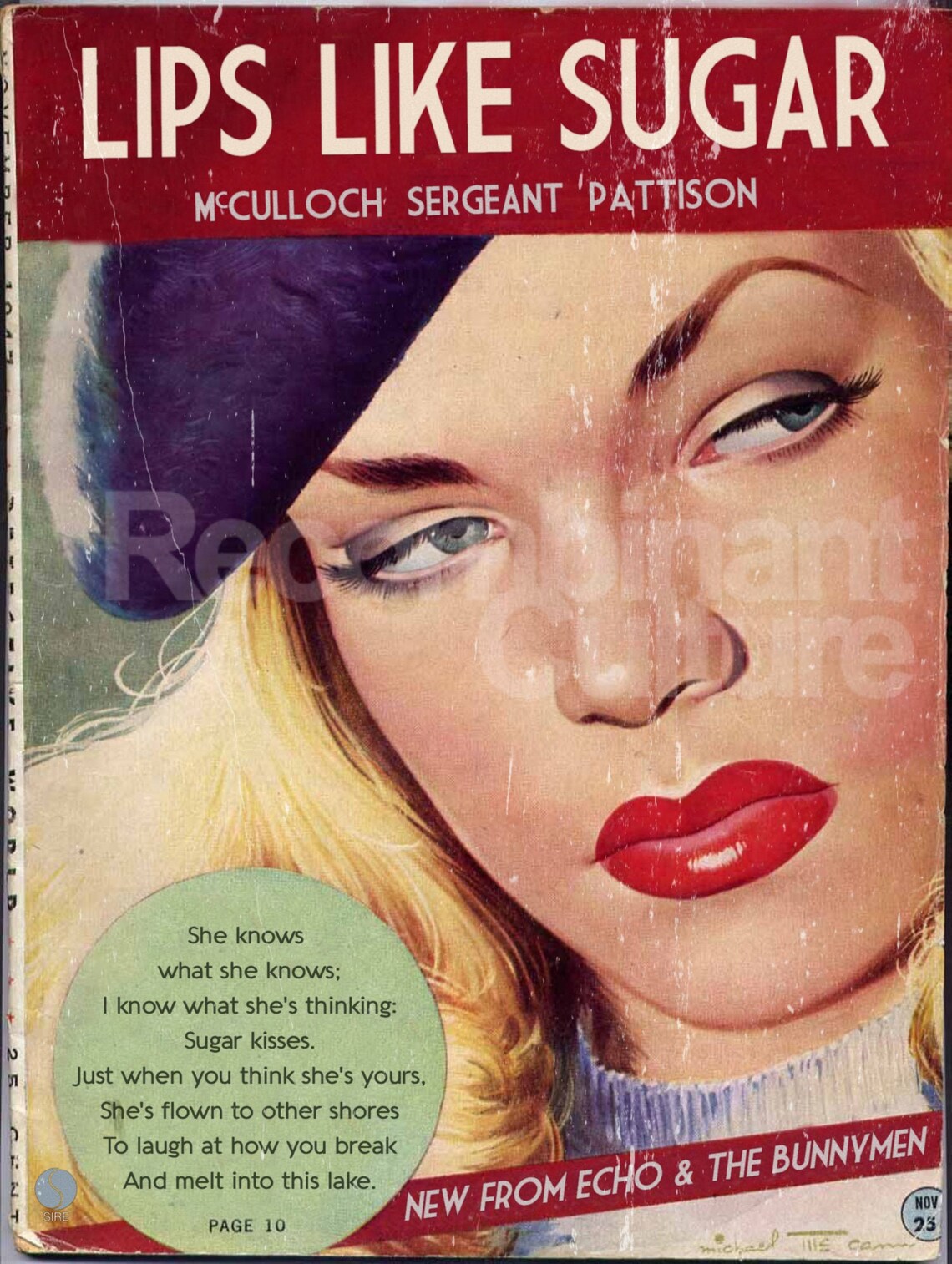 Echo & The Bunnymen 'Lips Like