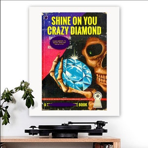 Pink Floyd-inspired 'Shine On You Crazy Diamond' Art Print