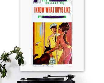 The Waitresses-inspired 'I Know What Boys Like' v3 Art Print