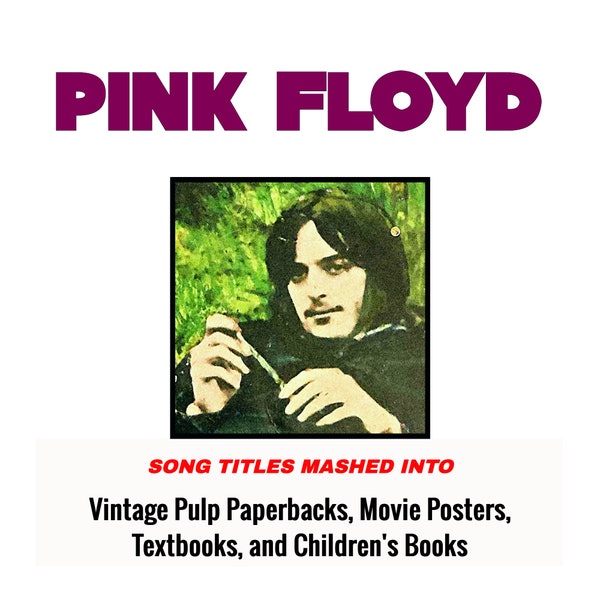 Pink Floyd-inspiriertes Artbook: Gesammelte Songtitel-Mashups