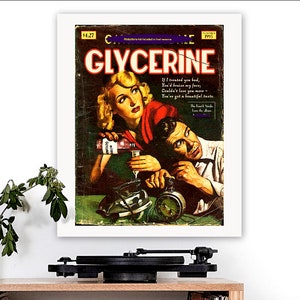 Bush-inspired 'Glycerine' Art Print