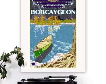 The Tragically Hip-inspired 'Bobcaygeon' v1 (Constellation) Art Print
