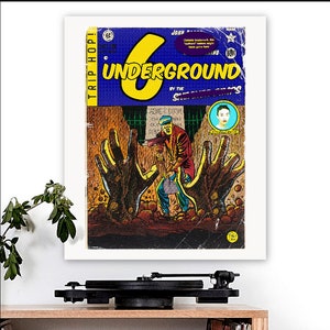 Sneaker Pimps-inspired '6 Underground' Art Print