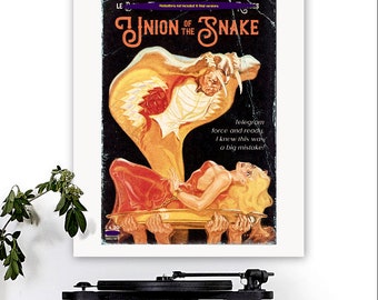 Duran Duran-inspired 'Union of the Snake' Art Print