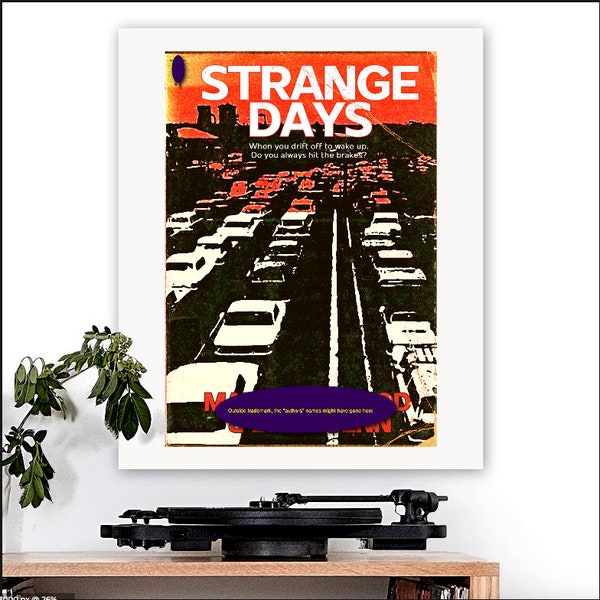 Matthew Good-inspired 'Strange Days' v1 Art Print