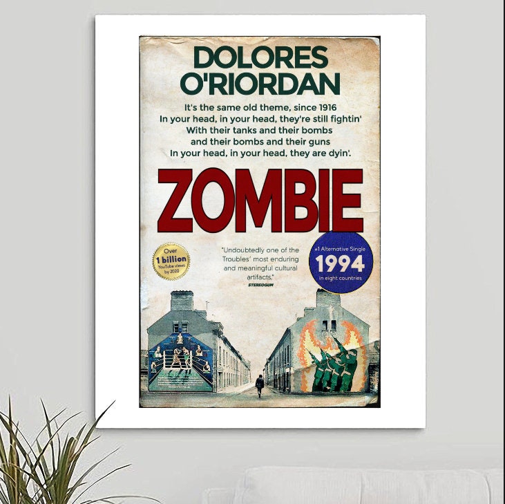Dolores O'Riordan. Zombie Lyrics | iPad Case & Skin