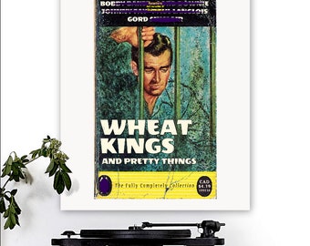 The Tragically Hip-inspired 'Wheat Kings' Art Print