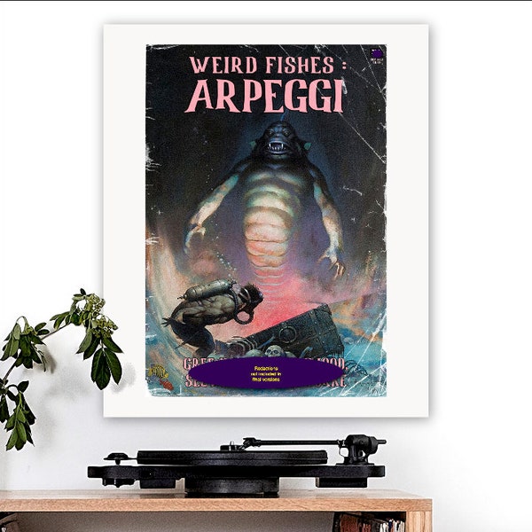 Radiohead-geïnspireerde 'Weird Fishes/Arpeggi' Art Print