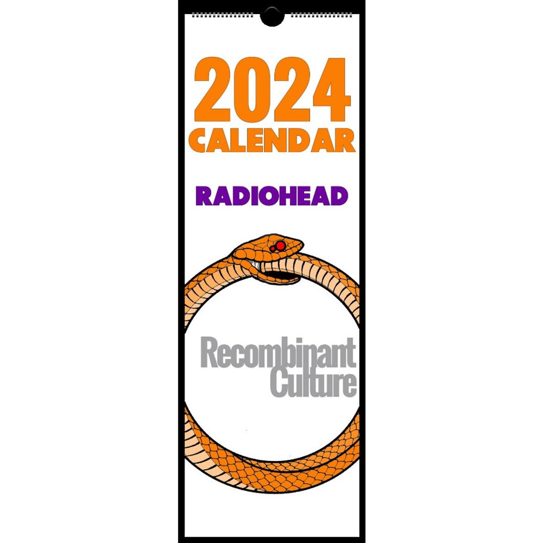 2024 Radioheadinspired Wall Calendar by Etsy