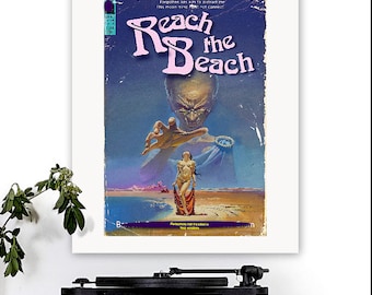 The Fixx-inspired 'Reach The Beach' Art Print