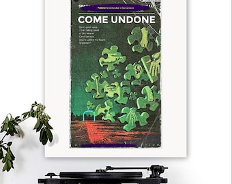 Duran Duran-inspired 'Come Undone' Art Print