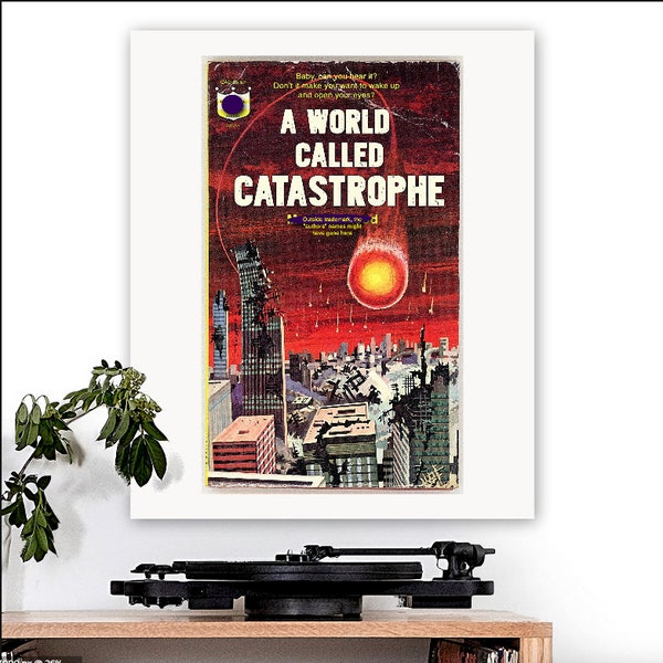 Matthew Good-inspired 'A World Called Catastrophe' Art Print