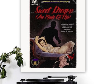 Eurythmics-inspired 'Sweet Dreams (Are Made Of This)' Art Print