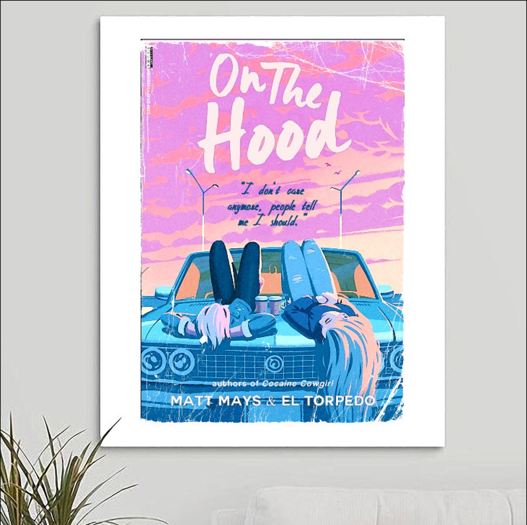 Matt Mays & El Torpedoinspired 'on the Hood' Art Etsy