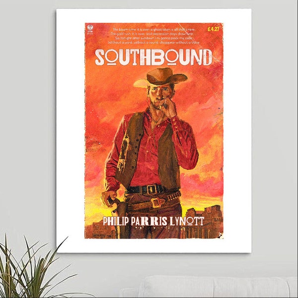 Thin Lizzy-inspired 'Southbound' Art Print