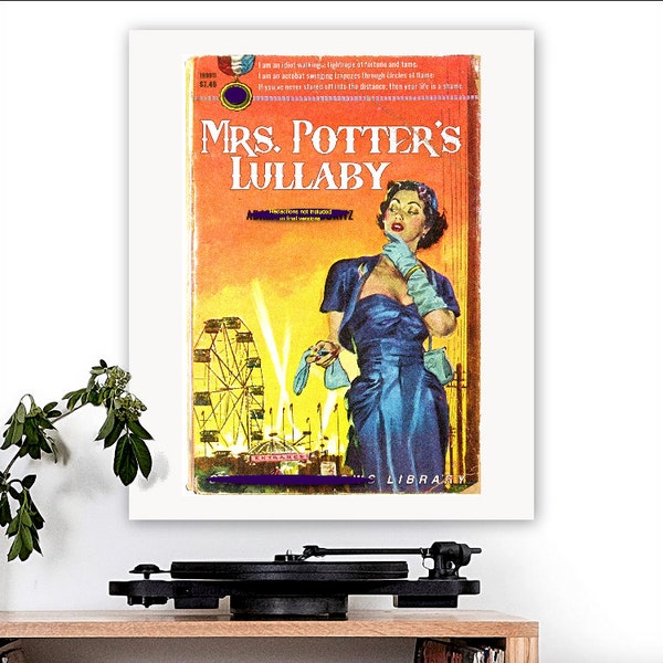 Counting Crows-inspired 'Mrs. Potter's Lullaby' Art Print