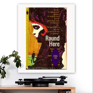 Counting Crows-inspired 'Round Here' v1 Art Print