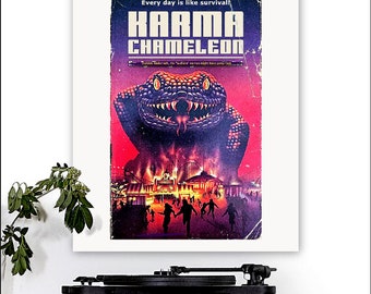 Culture Club-inspired 'Karma Chameleon' Art Print
