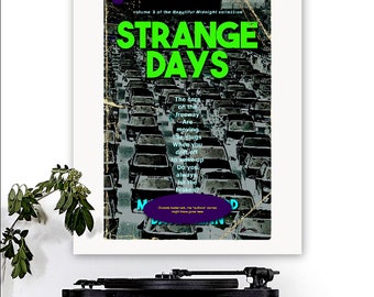 Matthew Good-inspired 'Strange Days' v2 Art Print