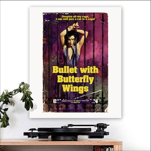 Smashing Pumpkins-inspired 'Bullet with Butterfly Wings' Art Print