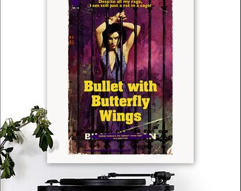 Smashing Pumpkins-inspired 'Bullet with Butterfly Wings' Art Print