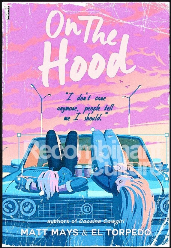 Matt Mays & El Torpedo 'on the Hood' Poster Vintage Etsy